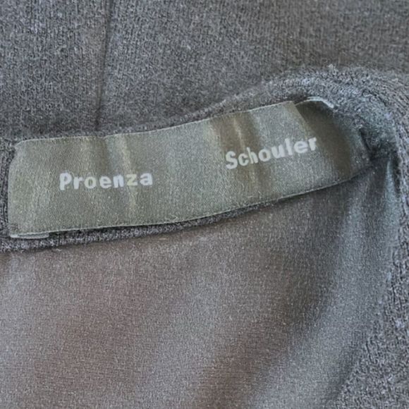 PROENZA SCHOULER Wool Blend A-Line Mini Dress - Picture 4 of 6